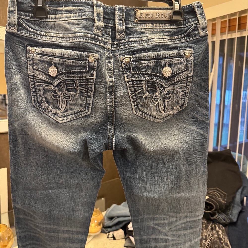 Rock revival Tallis ankle skinny jeans size 29